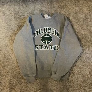 Russell Athletic Grey Sweatshirt - Columbia State